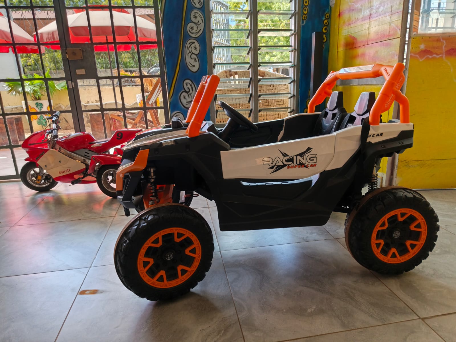 Kids electric toy buggy